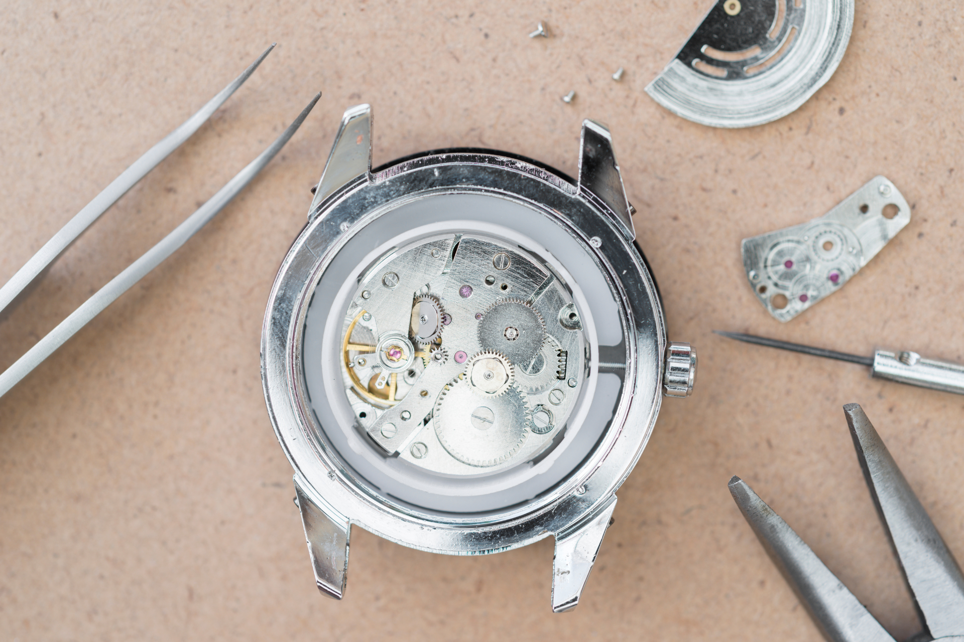Case and dial restoration